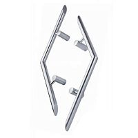 Ручки скоби MEDOS VT 730/300.90 кутові (комплект) нержавіюча сталь